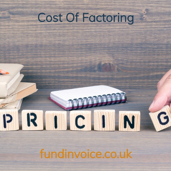 The cost of factoring explained with examples.