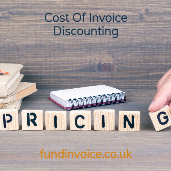 The cost of invoice discounting explained with examples.