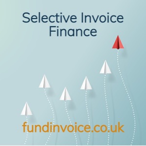 Selective invoice finance quote search support service.