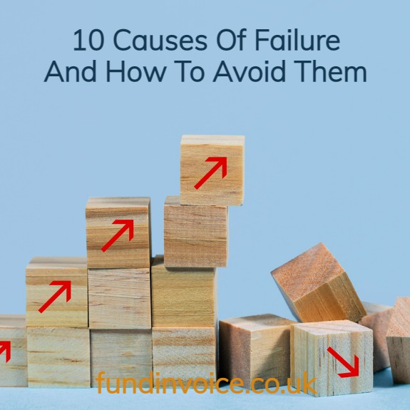 10 common mistakes that can cause UK companies to fail and how to avoid them.