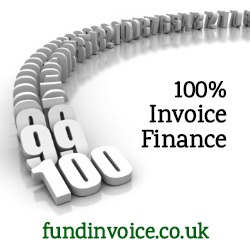 100% invoice finance funding levels against a variety of industry sectors.