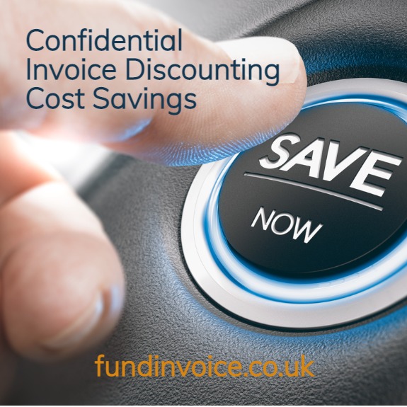 A 22% cost saving found for a confidential invoice discounting client.