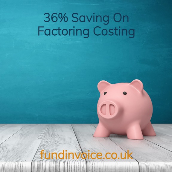 36% saving for a client on their annual factoring costing.