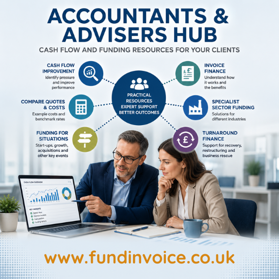 Cash flow and funding resources for accountants and business advisers