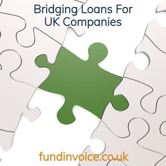 Bridging Loans For A Limited Company In The UK demonstrated by a jigsaw piece