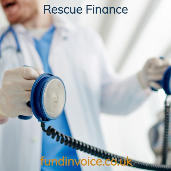 Factoring as business rescue finance to help avoid insolvency.