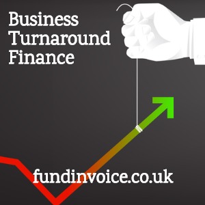 Business turnaround finance and company rescue finance.