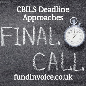 The deadline to apply for a CBILS loan before it ends.