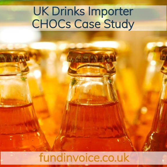 UK drinks importer improving cash flow with CHOCs invoice finance