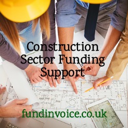 Whilst figures suggest the construction sector outlook is improving, funding remains available.