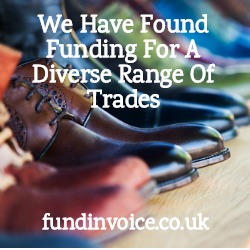 Invoice funding is used by a wide range of different sectors and trades.