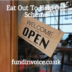 The Government's Eat Out To Help Out scheme may be causing cash flow problems.