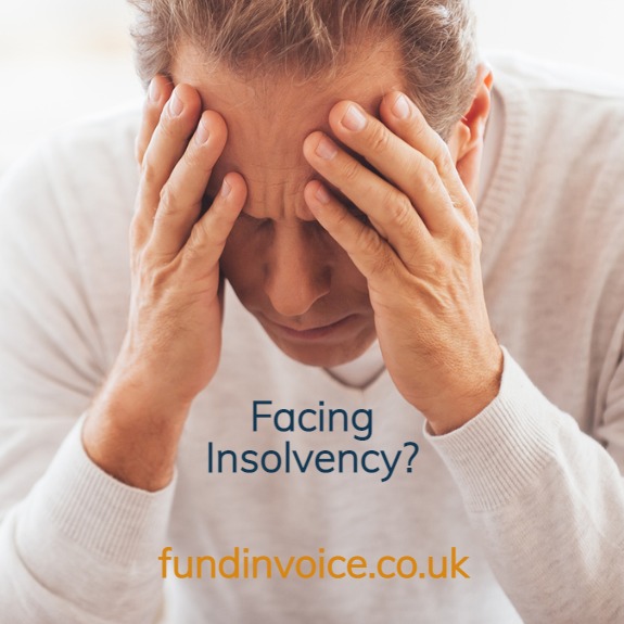 Support if you are facing insolvency.