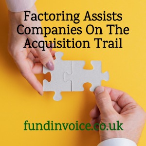 Our factoring client acquires a second business acquisition to expand and grow.