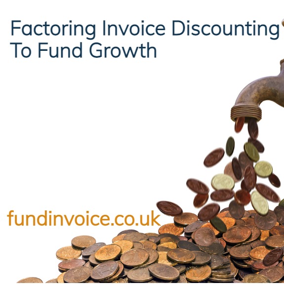 Factoring and invoice discounting can be used to fund increasing turnover.