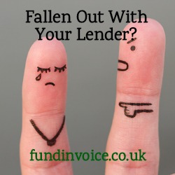 We can help if you have fallen out with your lender or bank.