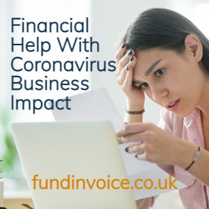 Emergency financial help if your business is impacted by coronavirus.