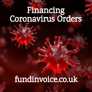 Financing Coronavirus large orders for preparations and supplies.