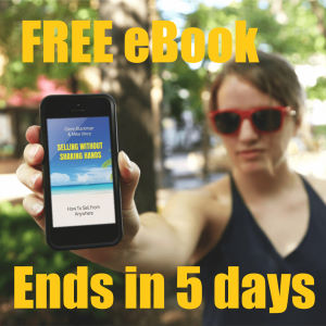 Get Selling Without Shaking Hands ebook free limited time promo.