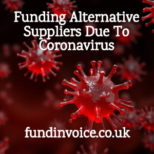 Funding to help you use new suppliers if coronavirus has affected your supply chain.