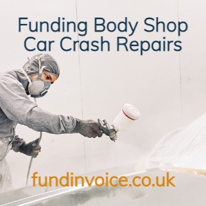 Funding for car crash repairers of all business sizes.