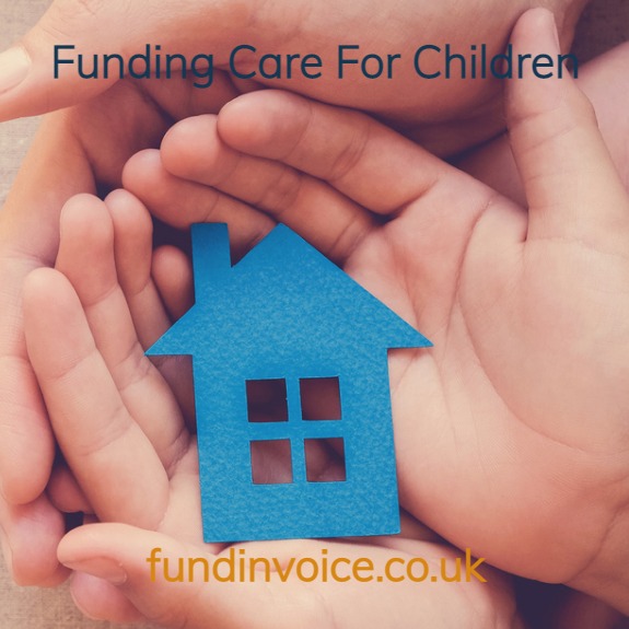 Funding care homes for disadvantaged children.