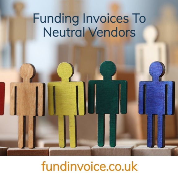 Payroll finance against invoices to a neutral vendor for temporary staff.