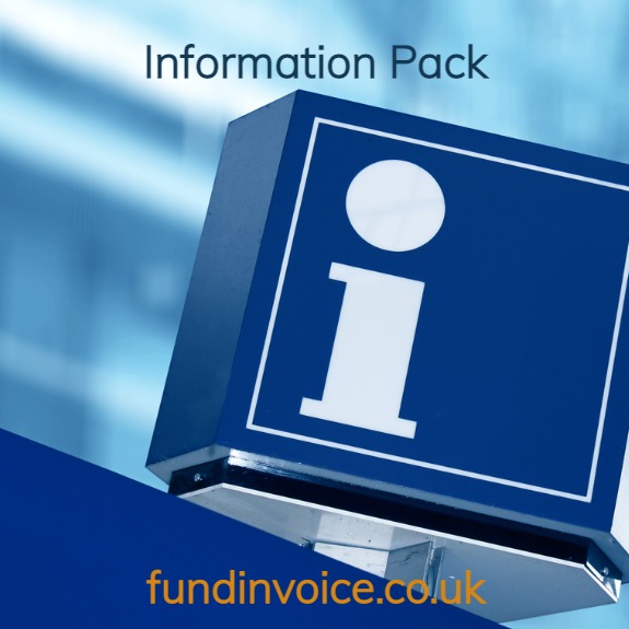 Info pack brochure from FundInvoice