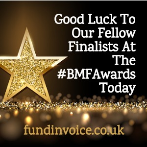Good luck to our fellow finalists at the #BMFAwards 2020 today.