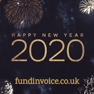 Glenn & Sean from FundInvoice wish you a Happy New Year 2020!