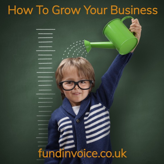 Business growth guide with ideas about growing your business.