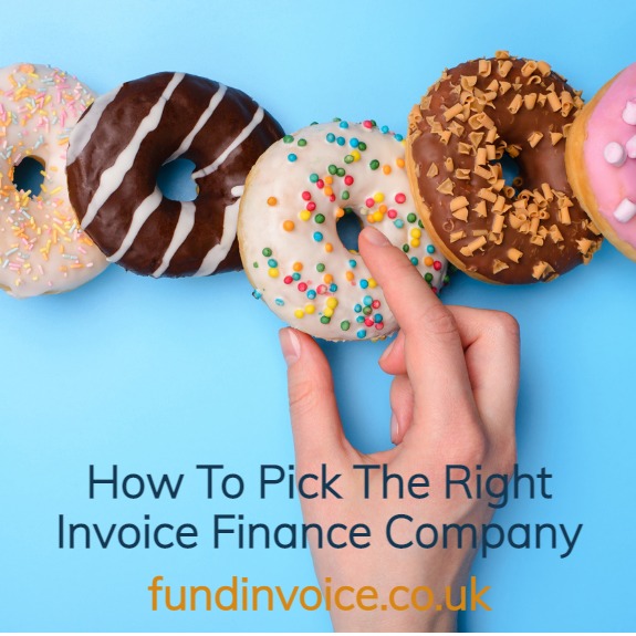 How to pick the right invoice finance company for your business.