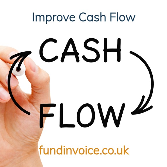 Improve cash flow, how to increase business cashflow.