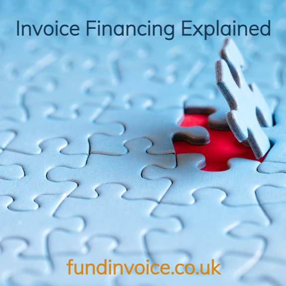 Invoice financing explained in layman's terms.