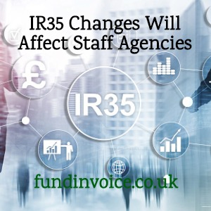 HMRC changes to IR35 are set to affect staff recruitment agencies.