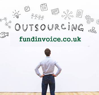 Debt factoring is explained as a method of outsourcing your credit control.