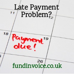 Late payment problem you're not alone - there are answers.