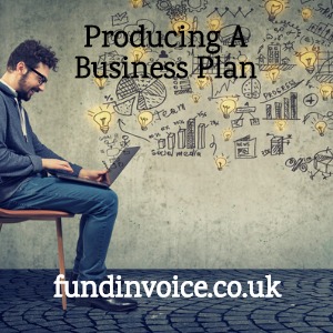 Producing a professional business plan to support a business finance application.