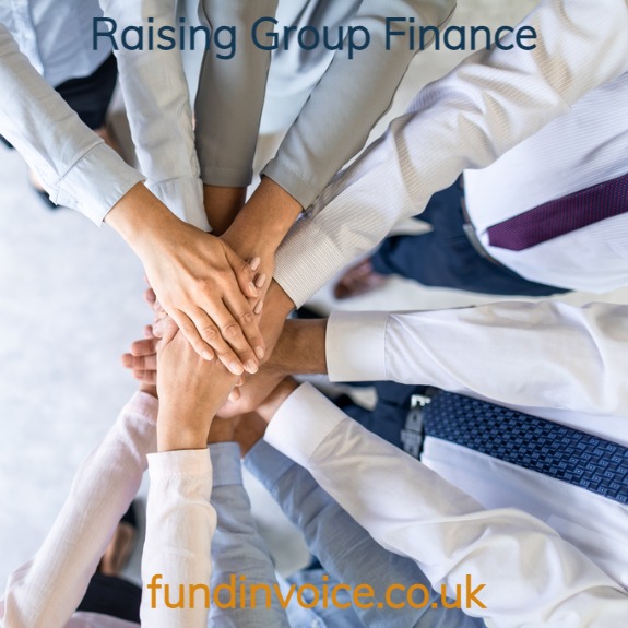 Raising group finance for organisations of multiple companies in the UK
