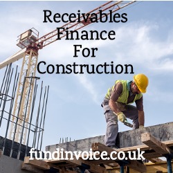 Receivables finance help for construction companies rejected for invoice finance.