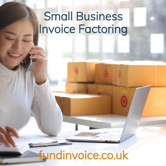How small business invoice factoring works and increases cash flow.
