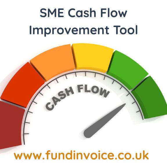SME Cash Flow Improvement Tool SME Cash Flow Improvement Tool showing ways to improve sales collections costs and funding.