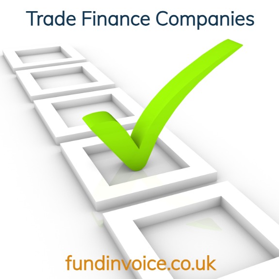 Trade Finance Companies UK