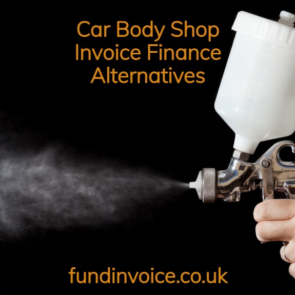 UK UK Cashflow Services alternatives. Other invoice finance companies that handle car crash body repairs.