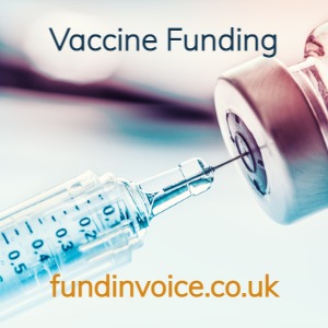 Funding for manufacture, transport & distribution of Covid-19 vaccine.