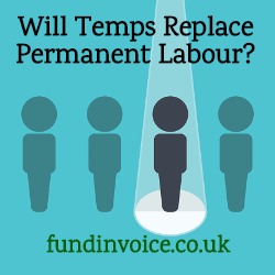 Will temporary staff hire replace permanent recruitment?